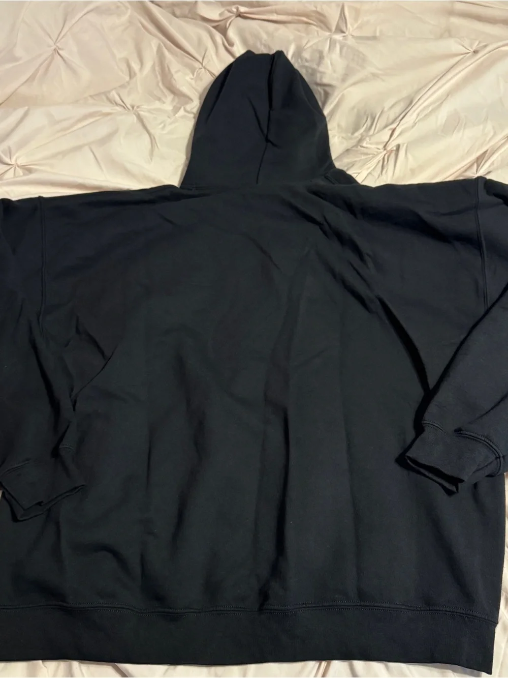 Corey Scherer Black Hoodie with Pink "Say No To Ouija Boards" Graphic - Picture 5 of 5